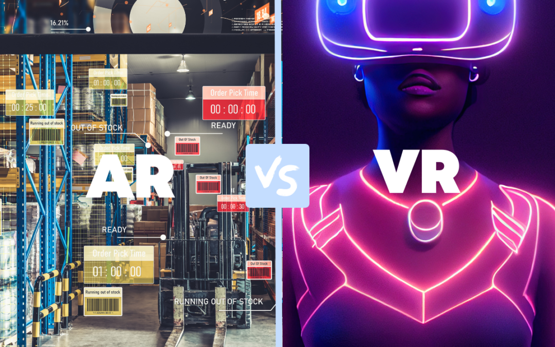 Réalité augmentée vs réalité virtuelle : différences et utilisations spécifiques